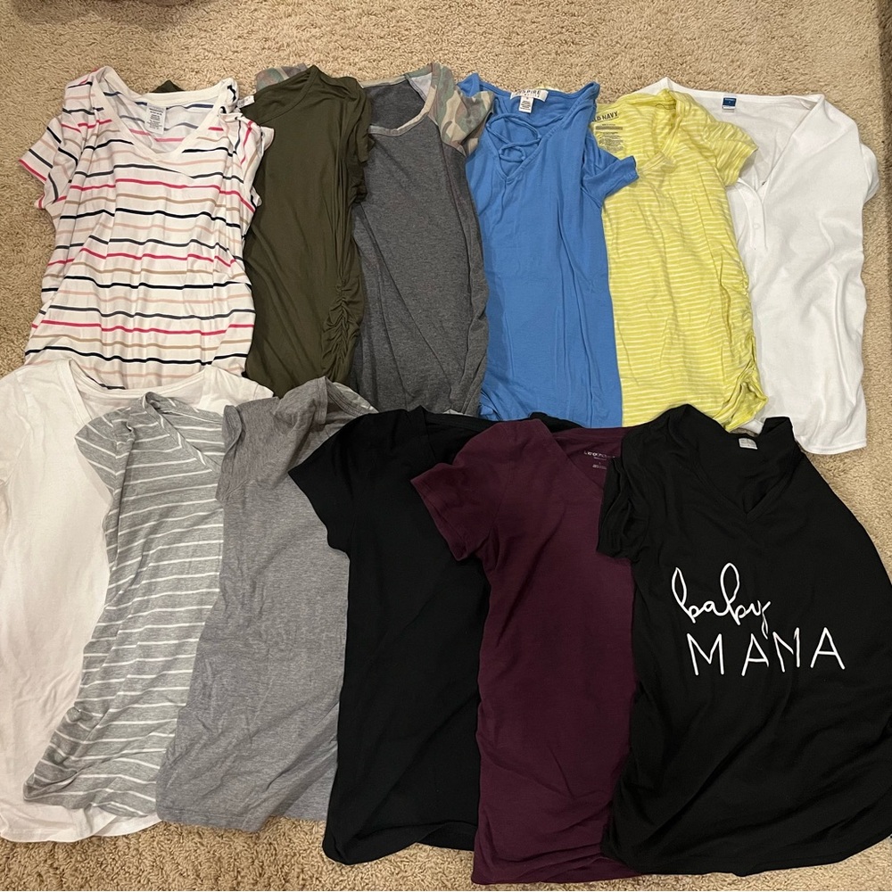 Lot of Maternity T-Shirts